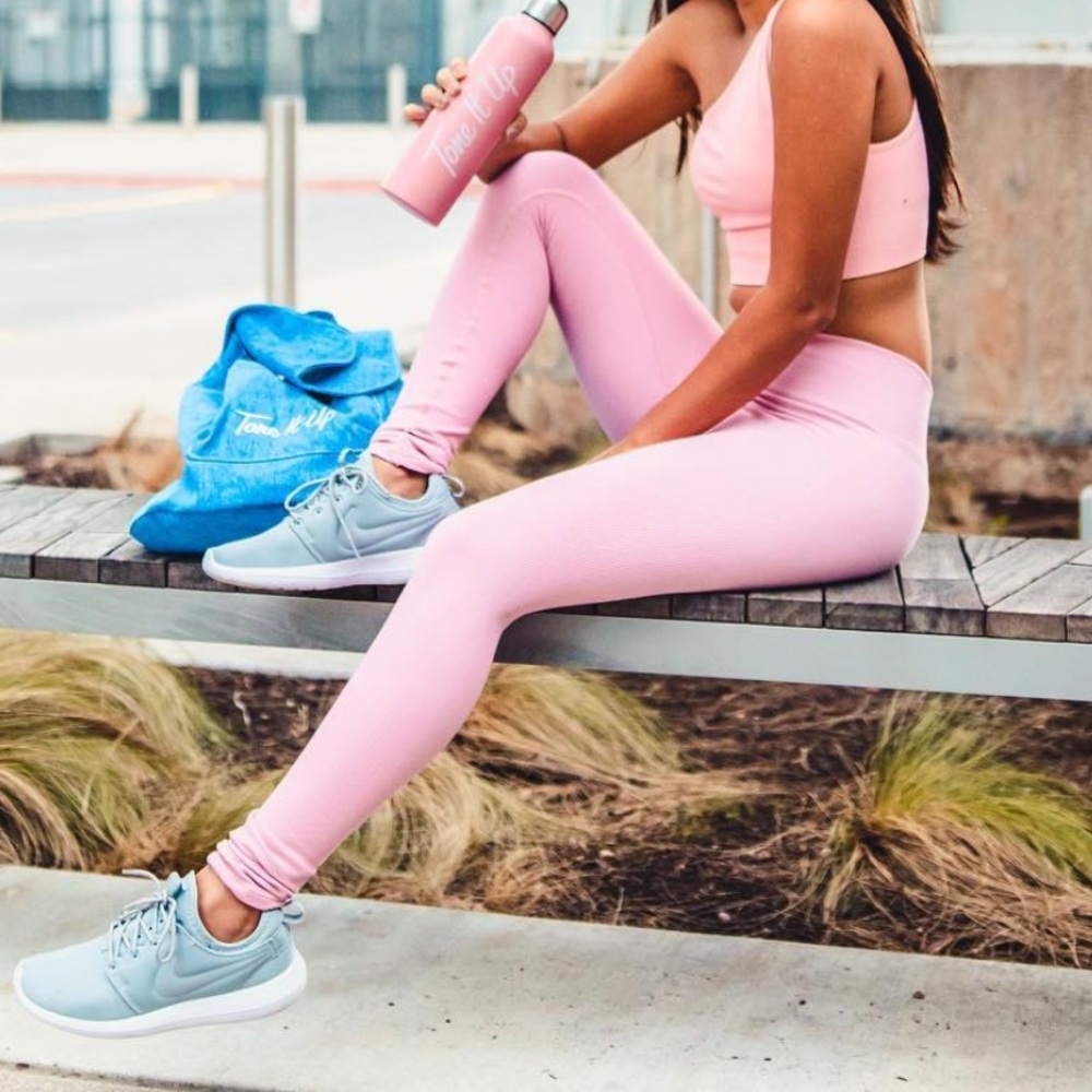 Avocado Light Pink Leggings